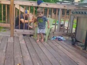 Baby’s Adorable Surprise: First Steps Caught on Camera 😍