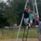 Husband’s Overzealous Push Turns Wife’s Zip Line Joyride into a Hilarious Tumble! | Try Not to Laugh