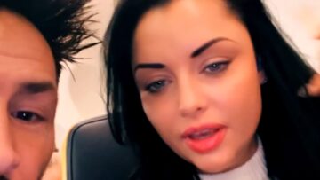 Creepy-Stare-Down-Woman-Gawks-at-Couples-Video-on-Plane.jpg