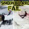 Epic Snowboarding Fails: Girls Who Just Can’t Stop Slipping! | Try Not to Laugh!