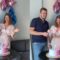 Excited Parents Dip Glasses in Cake to Uncover Their Baby’s Gender! | Heartsome