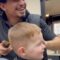 Hilarious kid laughs non-stop during haircut | Super Cute
