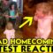 Military Dad’s Sweet Homecoming Surprise for Daughter | Adorable
