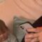 Princess playfully smacks dad with toy! | Super Cute