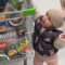 While Dad’s Distracted on the Phone, Toddler Turns Shopping Cart into a Candy Wonderland! | Try Not to Laugh