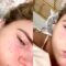 Adorable cat gives owner ear kisses in bed | Super Cute