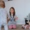 Baby chooses favorite sister while taking first steps | Adorable