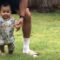 Baby’s hilarious grass tango blooper! | Super Cute