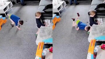 Boy-Adorably-Slips-off-Table-Seconds-After-Climbing-Up.jpg