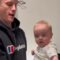 Dad creates magical moment for toddler | Floating in air illusion | Super Cute