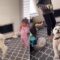 Daddy, Toddler, and Dog’s Super Cute Dance! 💃🐶👶