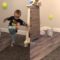 Epic Baby Trickshot: Backwards Kick | Super Cute