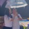 Surprise Baby Gender Reveal Showered by Rain | Adorable