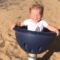 Toddler hilariously spins on park seat, cutely struggles to balance | Adorable