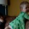 Toddler siblings perform adorable wrestling stunt on baby sister | Super Cute