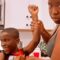 Hilarious moment as laughing kid gets help applying deodorant | Adorable 🥰