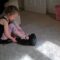 Super Cute Toddler Hoverboarding in Spirals & Taking a Tumble! | Adorable