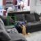 Toddler vanishes into couch gap | Adorable