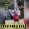 Upside Down Shenanigans: Pants Off Handstand Challenge | Try Not to Laugh! 🤸‍♀️🤣