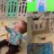 Baby Boy Adorable Giggles Watching TV | Super Cute