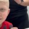Son’s creative curse word serenade in Mom’s bathroom challenge | Adorable